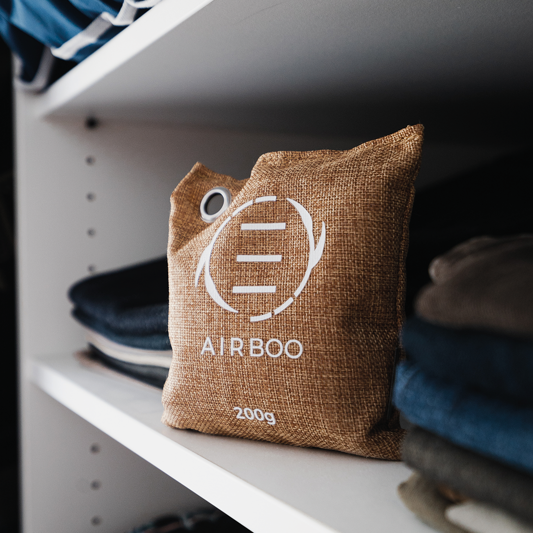 200 grams airboo clean air baggy in closet