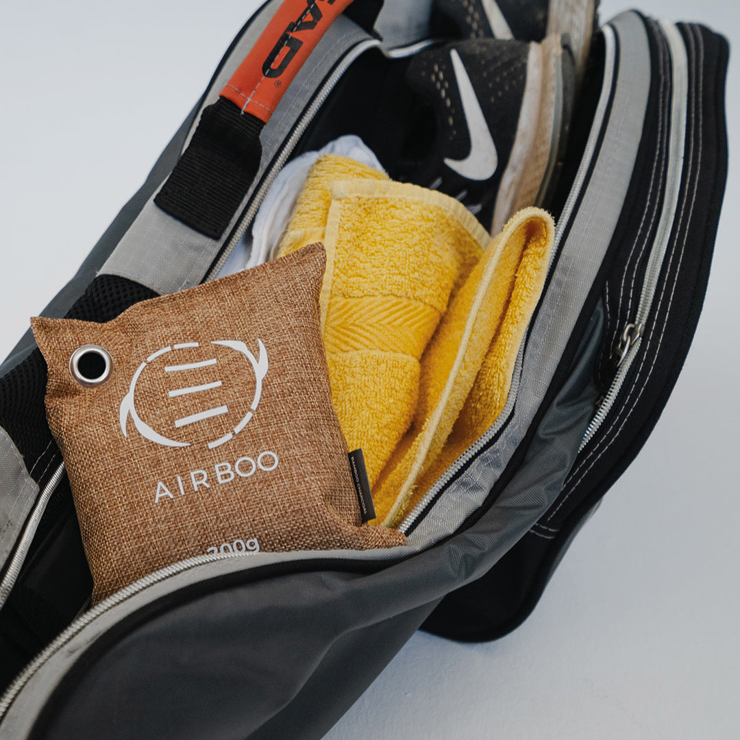 200 grams airboo clean air baggy in sport bag
